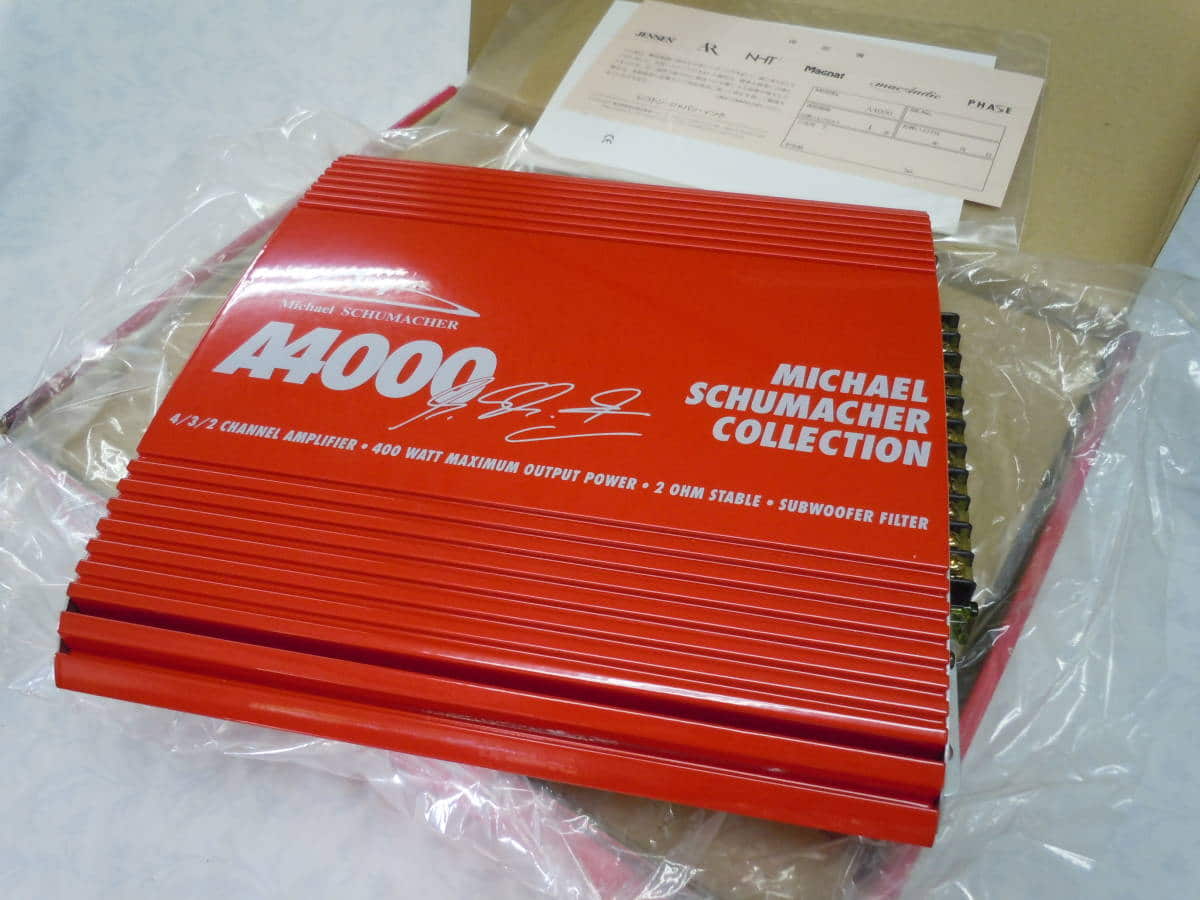 New]MAGNAT MICHAEL SCHUMACHER COLLECTION A4000 4ch max400w - BE
