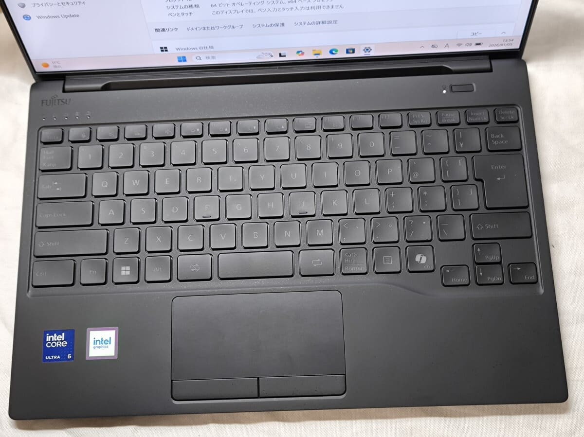 New]FUJITSU FMV ZERO LIFEBOOK WU5/J3 Core Ultra 5 125 U DDR5 16GB 