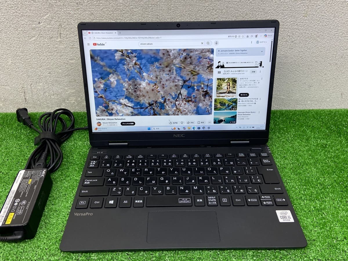 Used]NEC VERSAPRO VC-6 PC-VKT10CZG6 CORE i5-10210Y note PC i5
