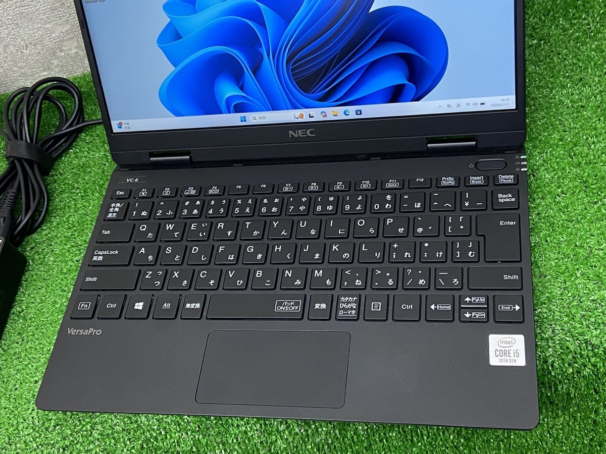 Used]NEC VERSAPRO VC-6 PC-VKT10CZG6 CORE i5-10210Y note PC i5