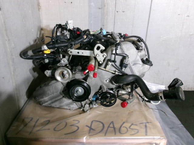[Used]Carry EBD-DA65T Engine E/G K6A 2007 CARRY 43,260km MT car 2WD ...