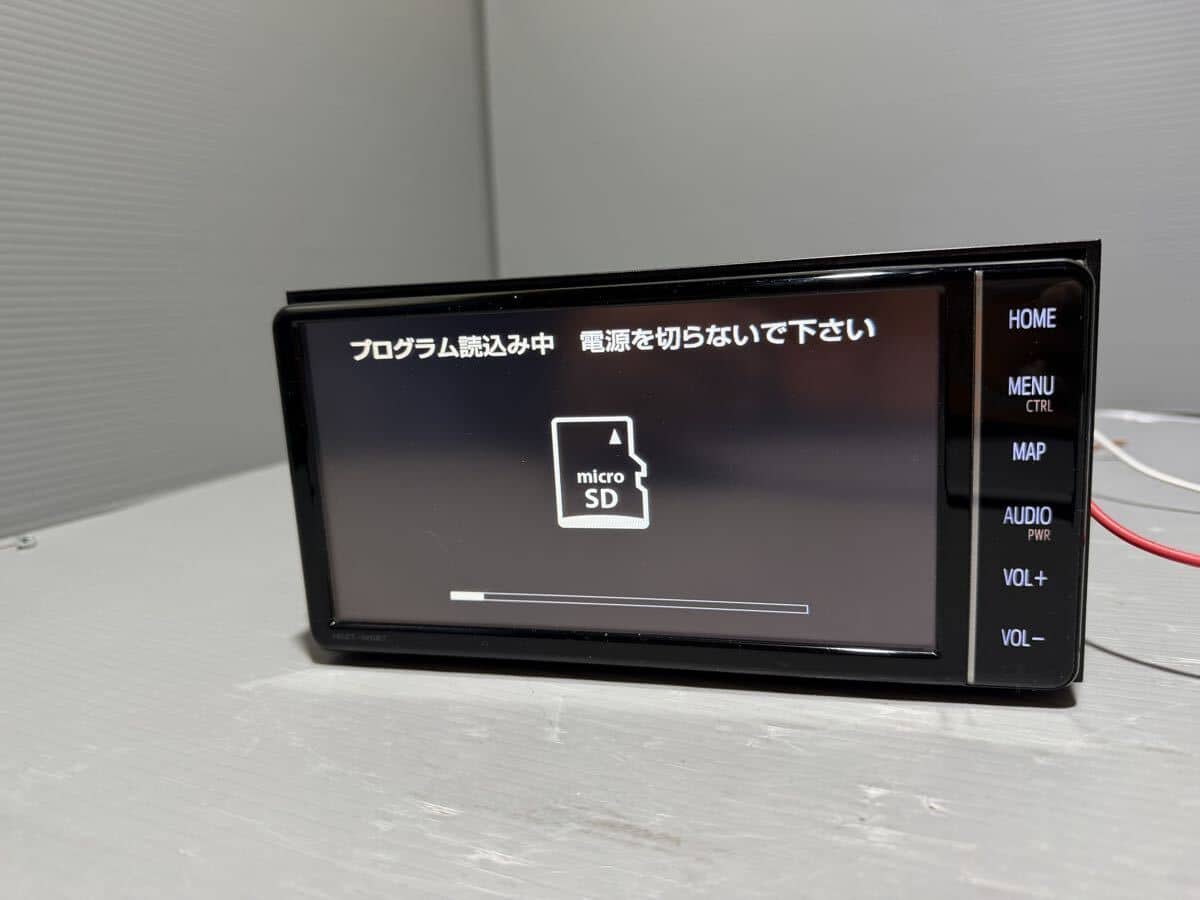 Used]Toyota NSZT-W68T Bluetooth DVD car navigation system memory