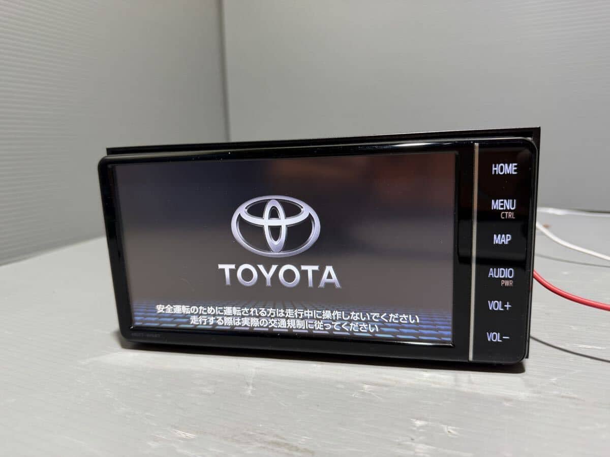Used]Toyota NSZT-W68T Bluetooth DVD car navigation system memory