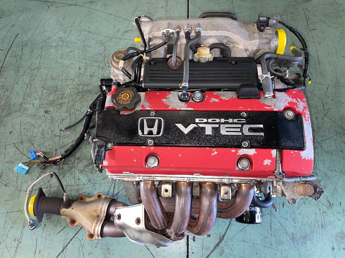 [Used]Video 2003 Honda LA-AP1 S2000 Genuine Engine F20C VTEC Engine ...
