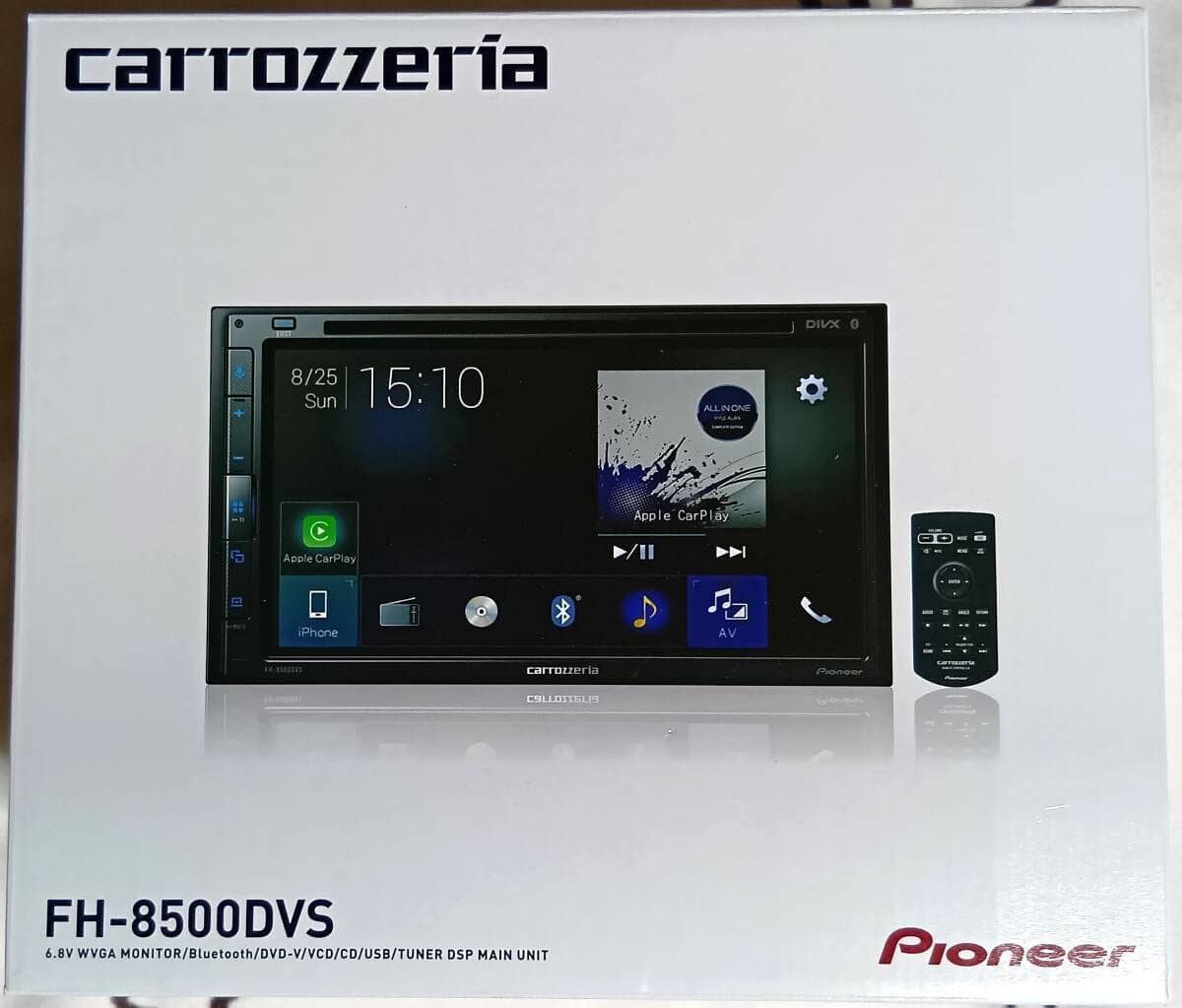カロッツェリアFH-8500DVS CARPLAY DVD BLUETOOTH 【公式通販】