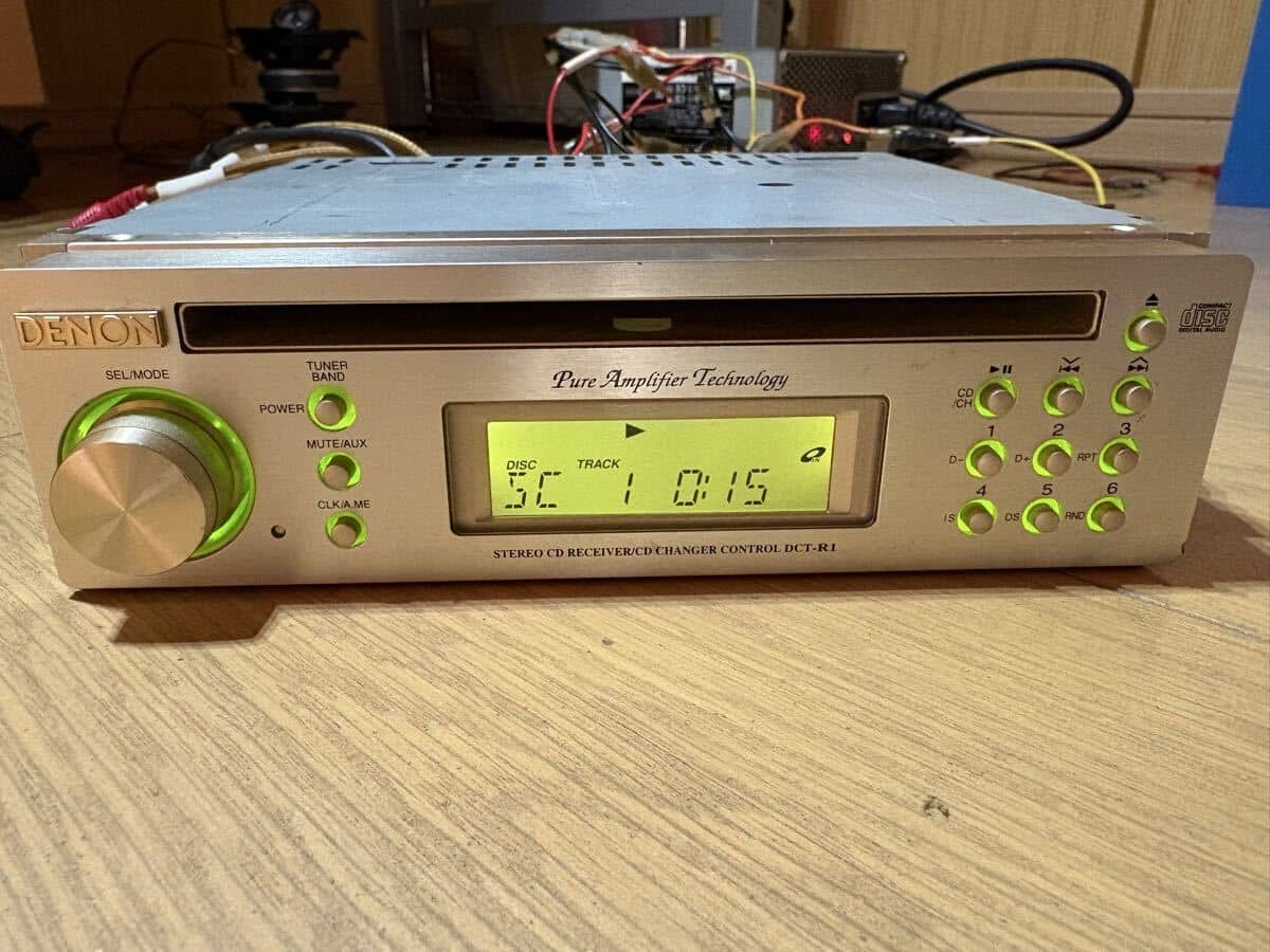 Used]DENON DENON DCT-R1 clock exchange OH tuning finished - BE
