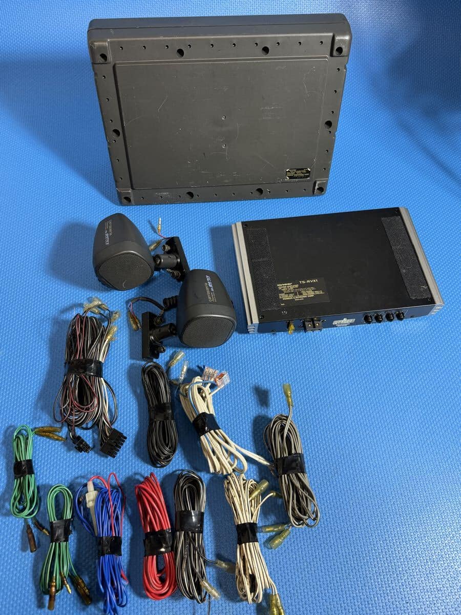 Used]carrozzeria TS-RVX1 sub woofer power amp - BE FORWARD Auto Parts