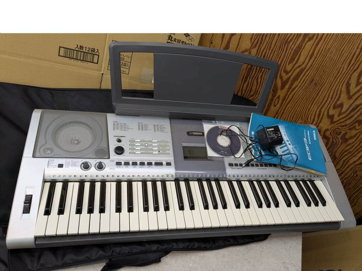 Yamaha PSR-E403 キーボード② Used]Yamaha PSR-E403 YAMAHA Electronic piano keyboard - BE FORWARD