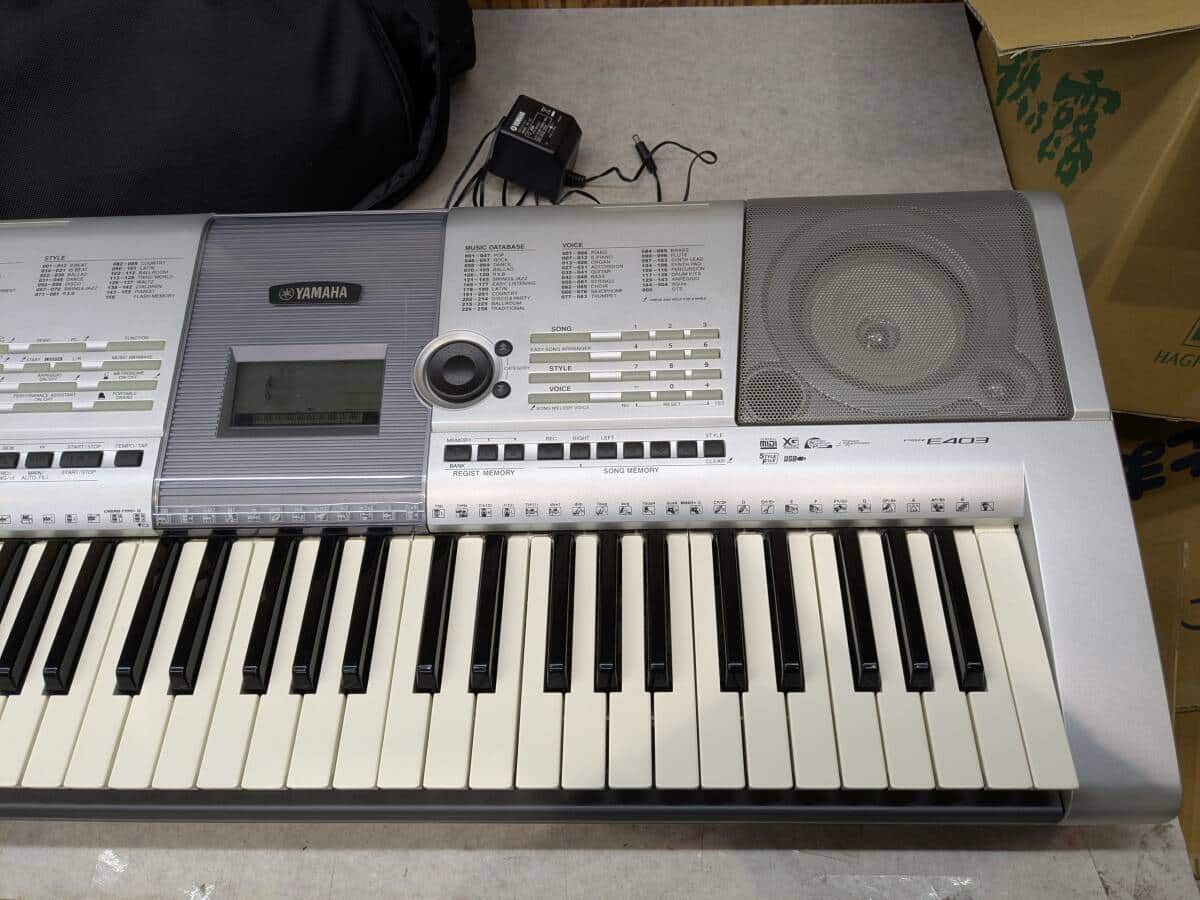 Used]Yamaha PSR-E403 YAMAHA Electronic piano keyboard - BE FORWARD