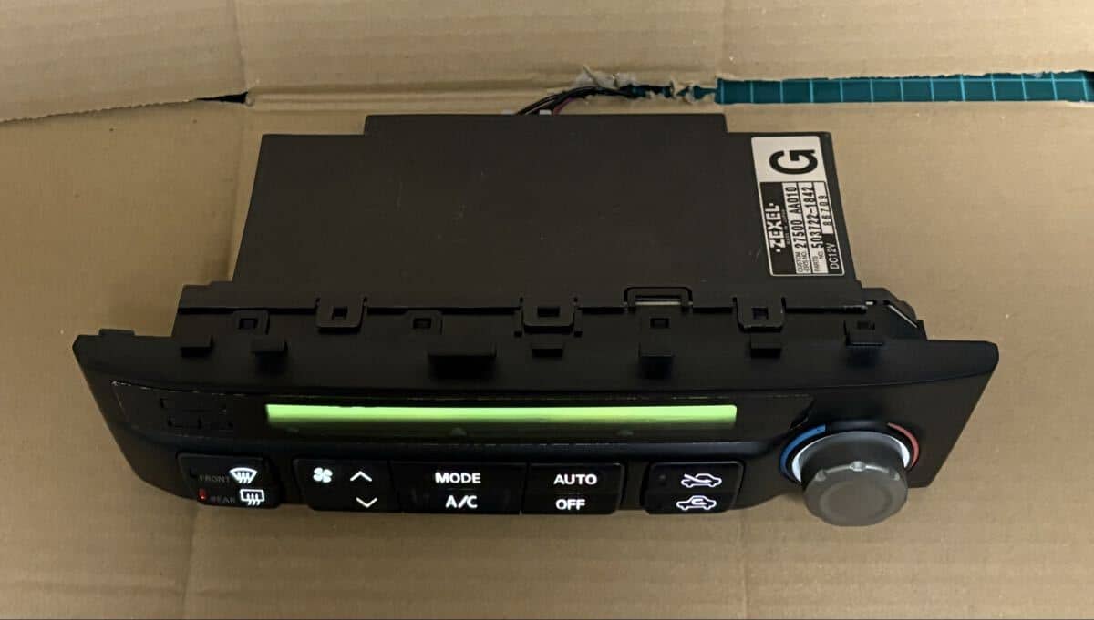 Used][ ] Skyline ENR34/ER34/R34 air-conditioner switch panel ZEXEL