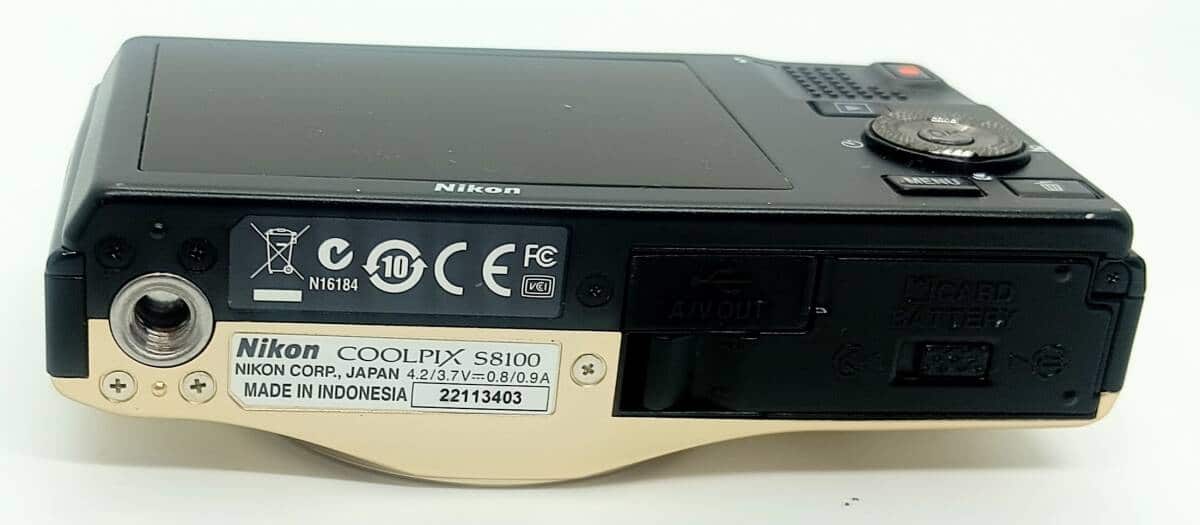 Nikon Coolpix S8100 12.1MP10X Zoom Gold 【公式通販】