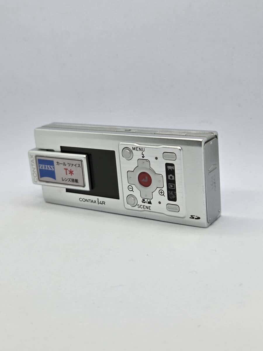 Used][with a battery and battery charger] CONTAX i4R silver