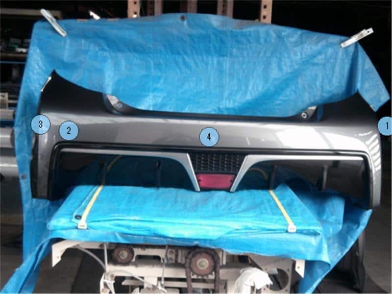 [Used]Rear Bumper Assembly TOYOTA Vitz 2016 DBA-NCP131 - BE FORWARD ...