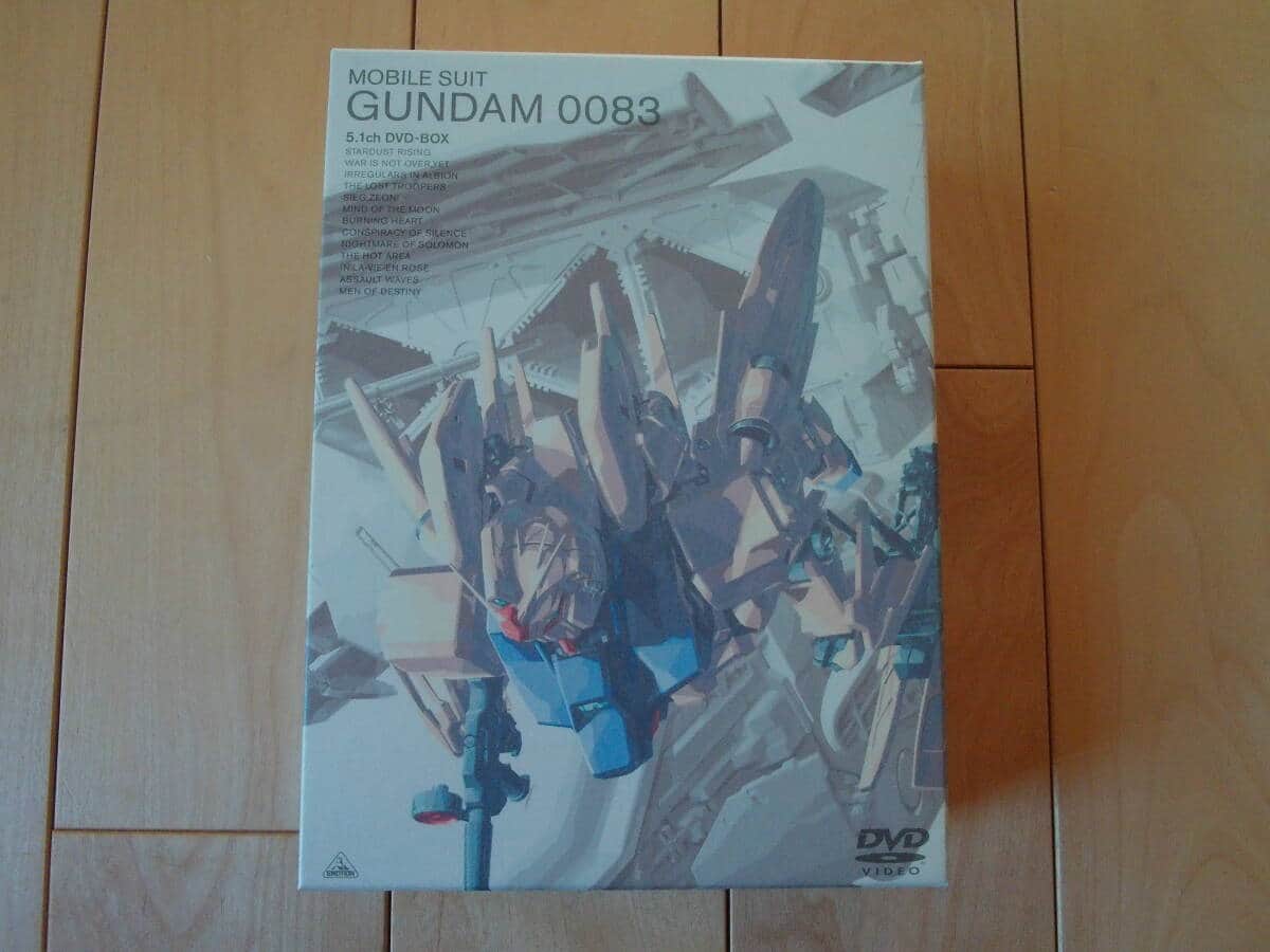 Used]Class four pieces of DVD-BOX OVA Mobile Suit Gundam 0083 