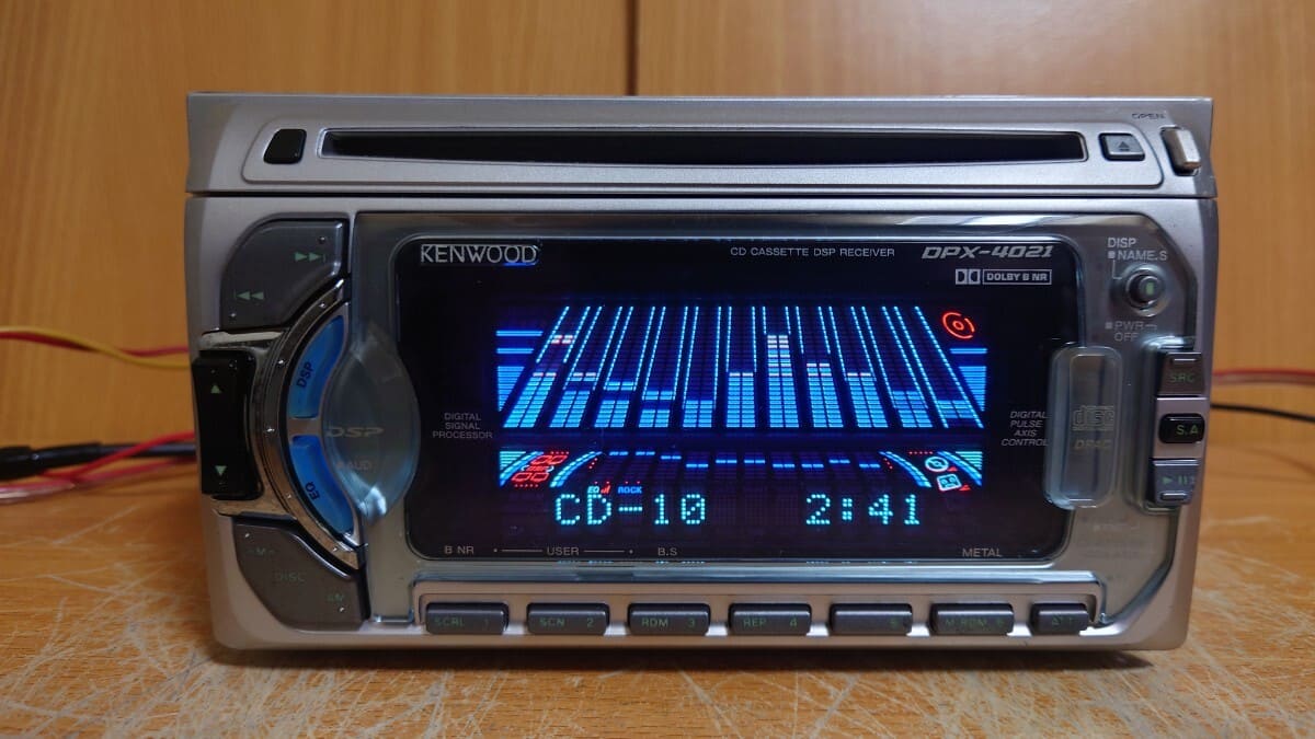 Used]How about to the Kenwood Kenwood DPX-4021 2DIN CD cassette