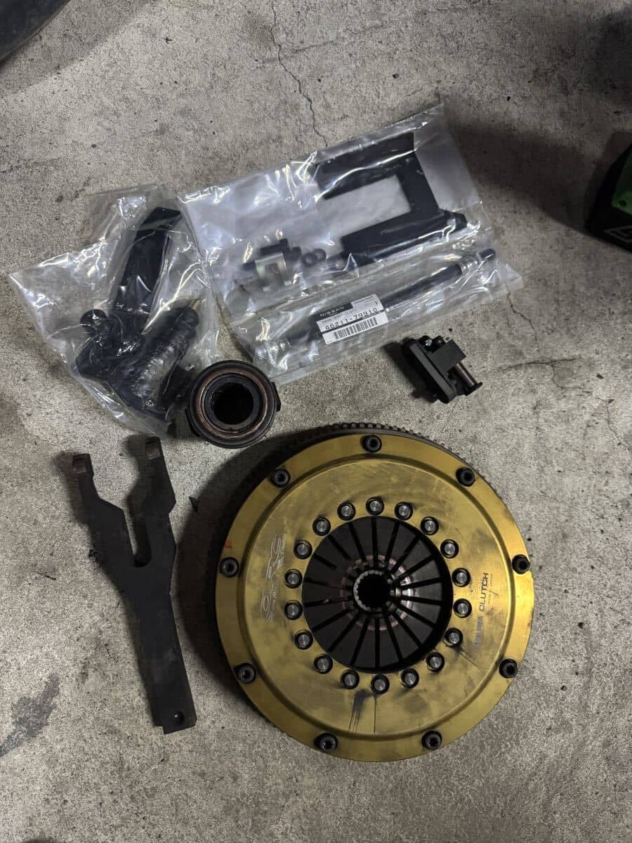 中古OGURA CLUTCH ゴールド 409D Used]ORC Ogura clutch 409D JZX100 R154 metal Reinforced Clutch 1JZ