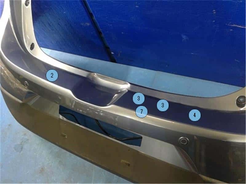 [Used]Rear Bumper Assembly MAZDA Demio 2016 LDA-DJ5FS - BE FORWARD Auto ...