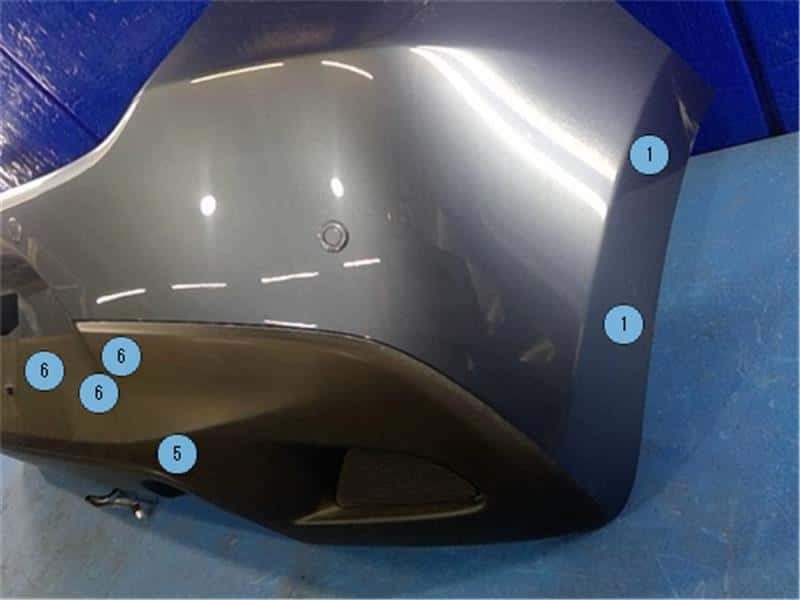 [Used]Rear Bumper Assembly MAZDA Demio 2016 LDA-DJ5FS - BE FORWARD Auto ...