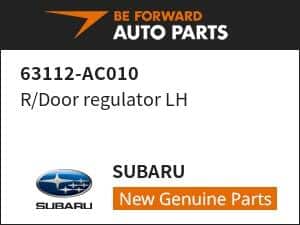 [New]R/Door regulator LH SUBARU 63112-AC010 - BE FORWARD Auto Parts