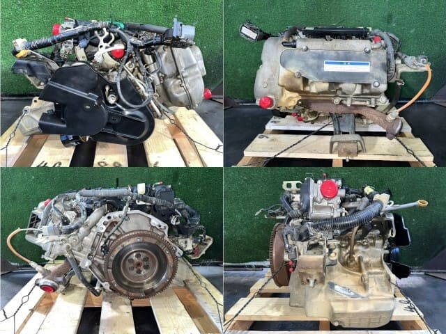 [Used]CARRY EBD-DA16T Engine ASSY KC 26 U R06A air chestnut cover ...