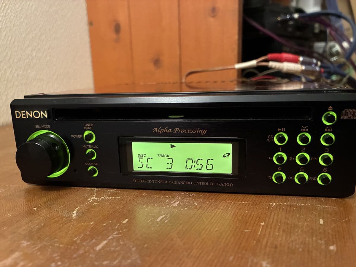 Used]DENON DENON DCT-A100 amplifierless CD player - BE FORWARD