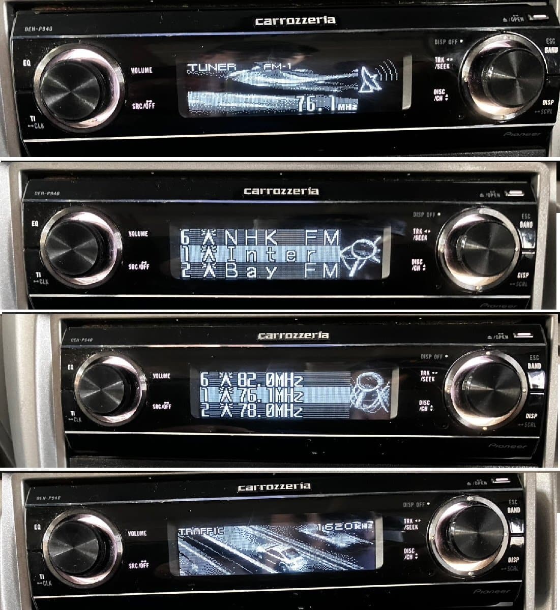 Used]carrozzeria carrozzeria DEH-P940 1DIN audiodisk player