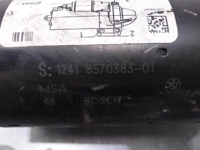 [Used]Starter BMW 2013 8570383 01 - BE FORWARD Auto Parts