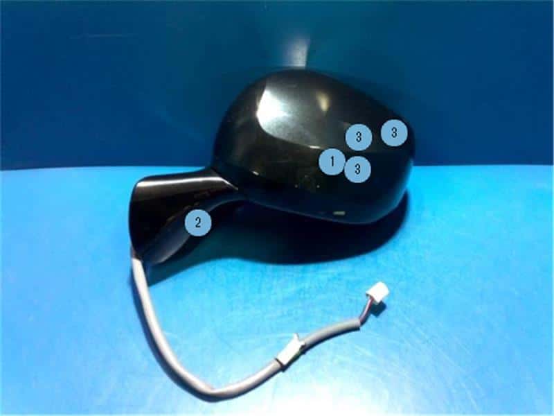 Used]Swift DBA-ZC72S right side mirror XG K12B CVT ZRZ C05 - BE
