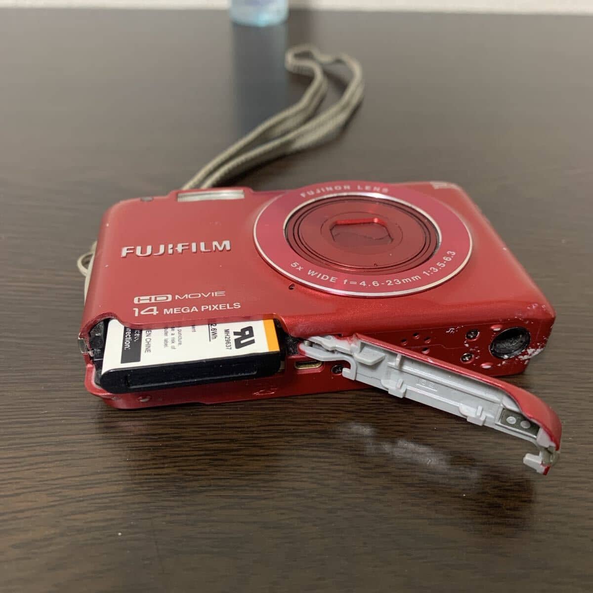 Used]FUJIFILM FinePix JX600 red - BE FORWARD Store