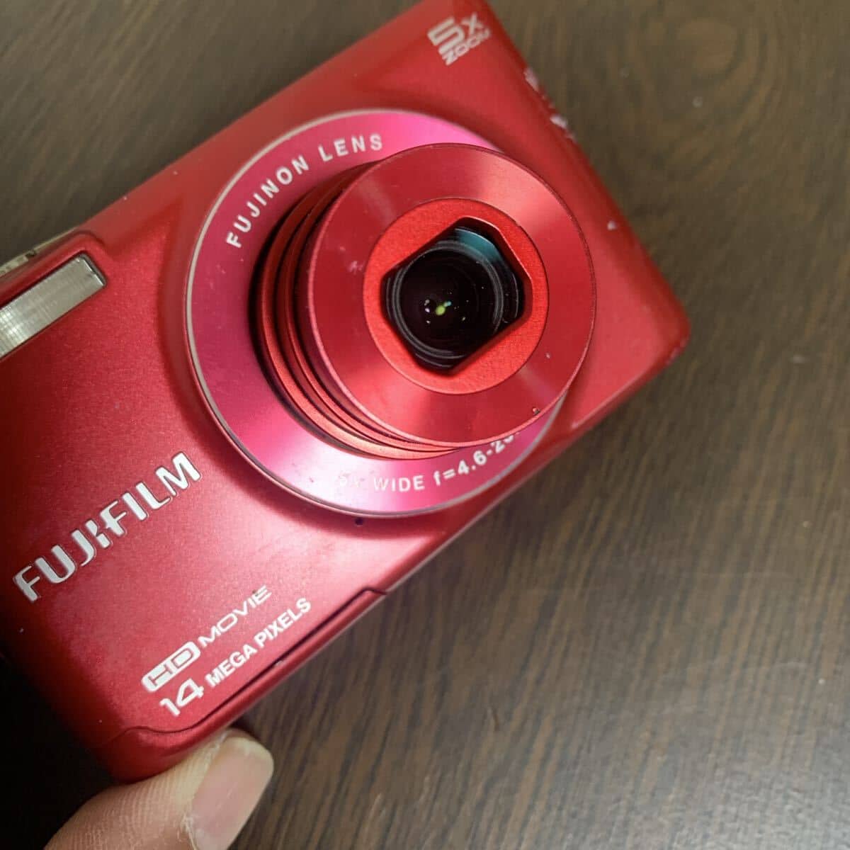 Used]FUJIFILM FinePix JX600 red - BE FORWARD Store