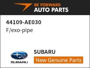 [New]F/exo-pipe SUBARU 44109-AE030 - BE FORWARD Auto Parts