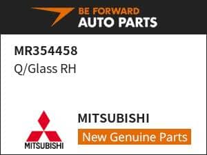[New]Q/Glass RH MITSUBISHI MR354458 - BE FORWARD Auto Parts