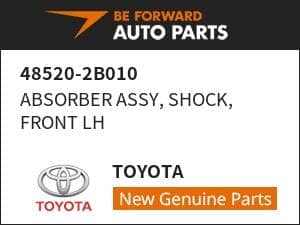 [New]ABSORBER ASSY, SHOCK, FRONT LH TOYOTA 48520-2B010 - BE FORWARD ...