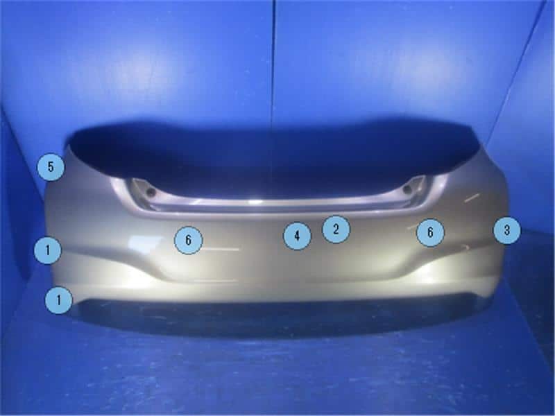 [Used]Rear Bumper Assembly TOYOTA Vitz 2014 DBA-NSP130 5215952740E3 ...