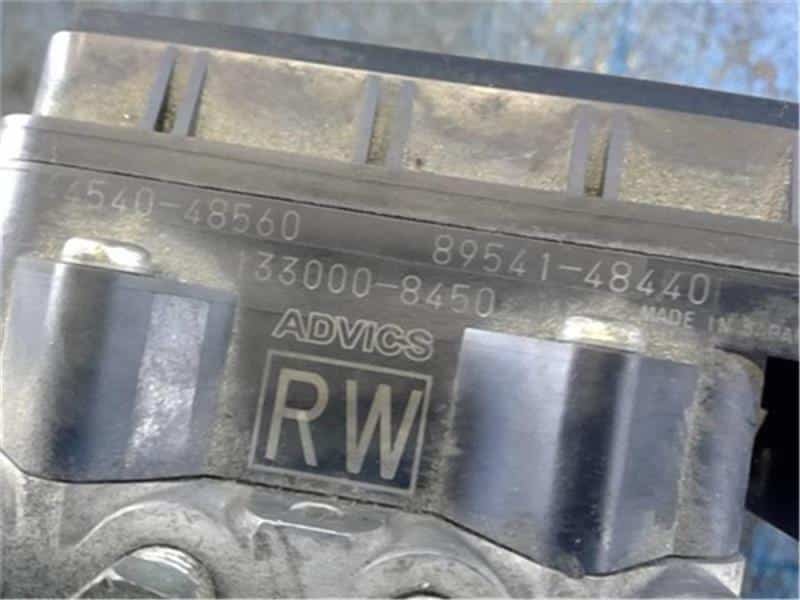 [Used]ABS Control Module TOYOTA Harrier 2014 DBA-ZSU60W - BE FORWARD ...