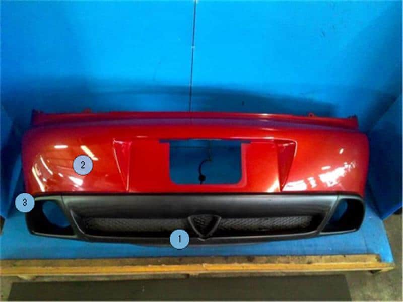 [Used]Rear Bumper Assembly MAZDA RX-8 2007 ABA-SE3P - BE FORWARD Auto Parts