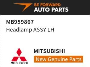 [New]Headlamp ASSY LH MITSUBISHI MB959867 - BE FORWARD Auto Parts
