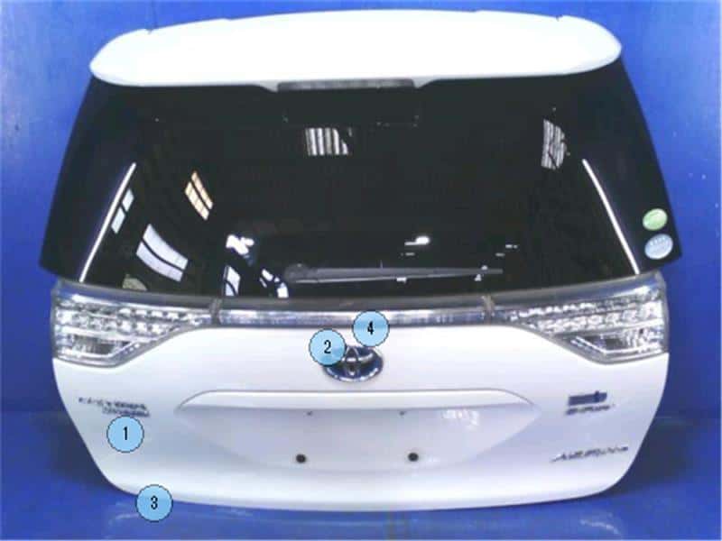 [Used]Back Door Assembly TOYOTA Estima 2013 DAA-AHR20W - BE FORWARD ...