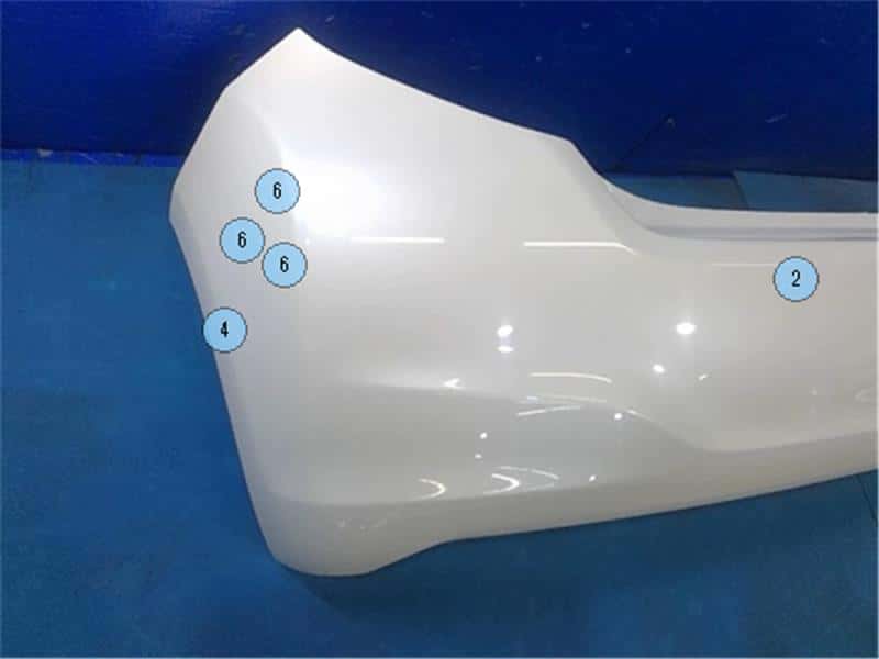 [Used]Rear Bumper Assembly TOYOTA Vitz 2011 DBA-NSP130 - BE FORWARD ...