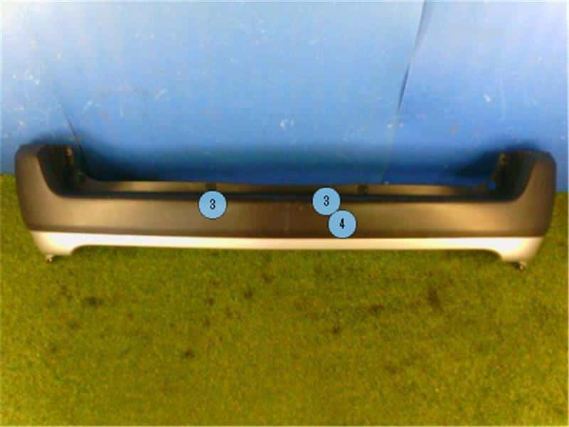 [Used]Rear Bumper Assembly TOYOTA Probox Van 2017 DBE-NCP165V - BE ...