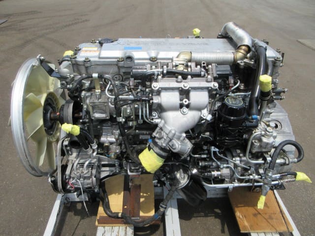 [Used]6M60 Engine Mitsubishi Fuso Fighter Mignon 2009 PDG-FK61F - BE ...
