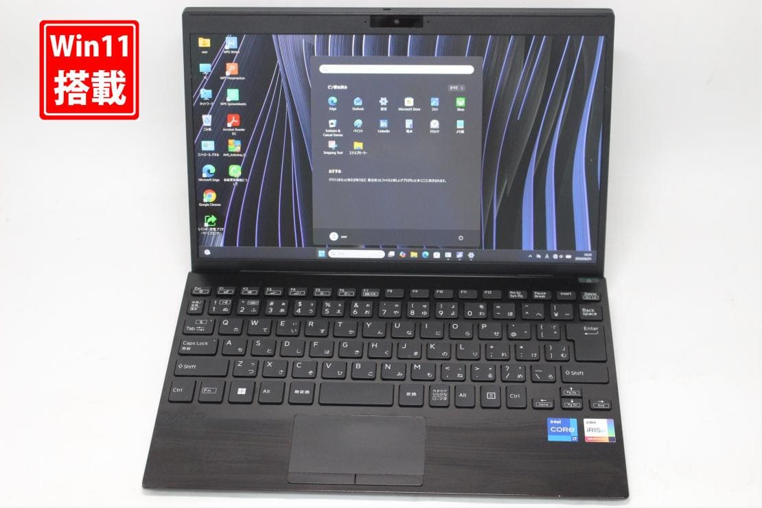 Windowsノート本体 95. VJPK218/ i7-11/32GB/2TB Used]full HD 12.5 inches SONY VAIO VJPJ218 Windows11 excellence