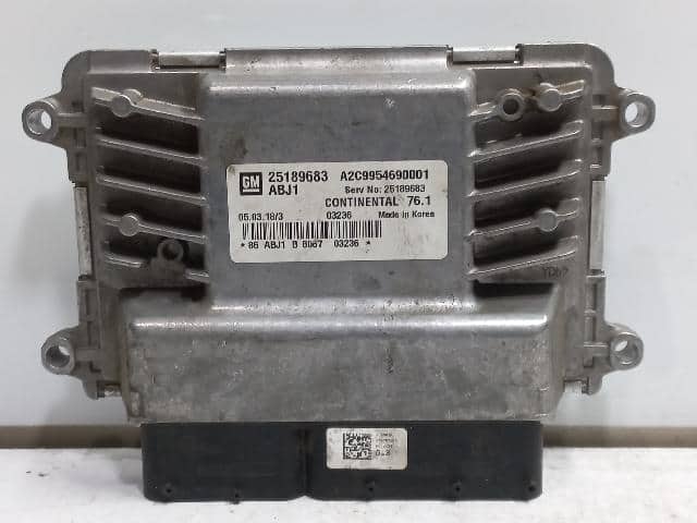 [Used]Engine Control Unit / ECU GM Daewoo CHEVROLET Cruze 2011 25189683 ...