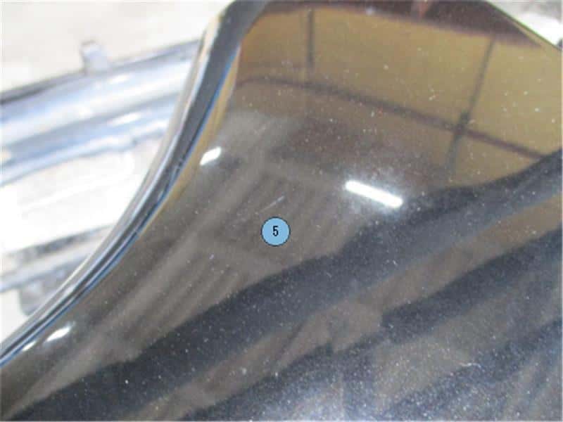 Used]Left Fender Panel DAIHATSU Mira cocoa 2012 DBA-L675S