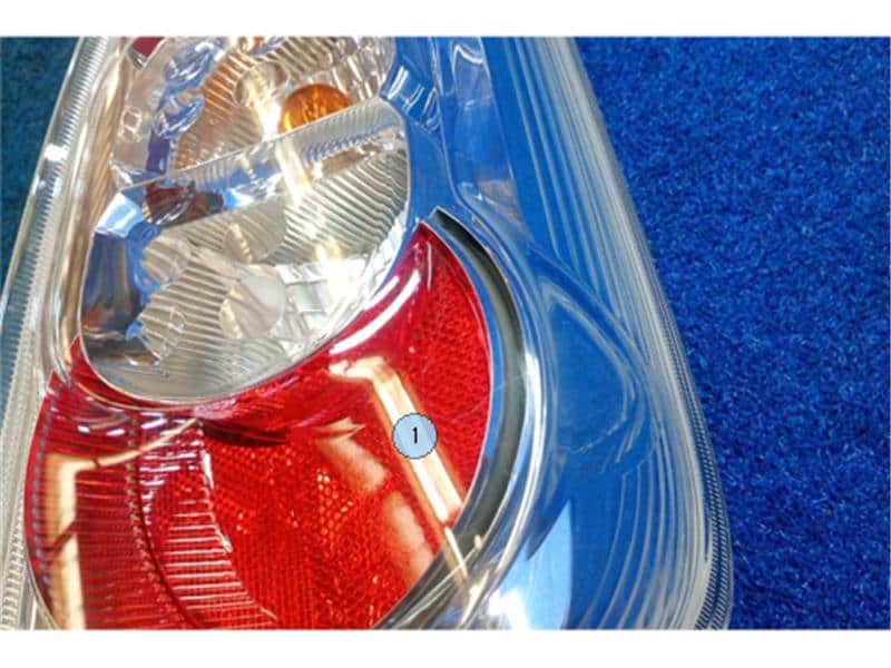 ◆Mira Cocoa 675S Left and Right Light Used]Right Tail Light DAIHATSU Mira cocoa 2013 DBA-L675S