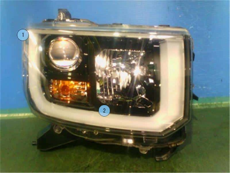 ウェイク ダイハツ LA700S 左 LA710S ヘッドライト ヘッド 左ヘッド