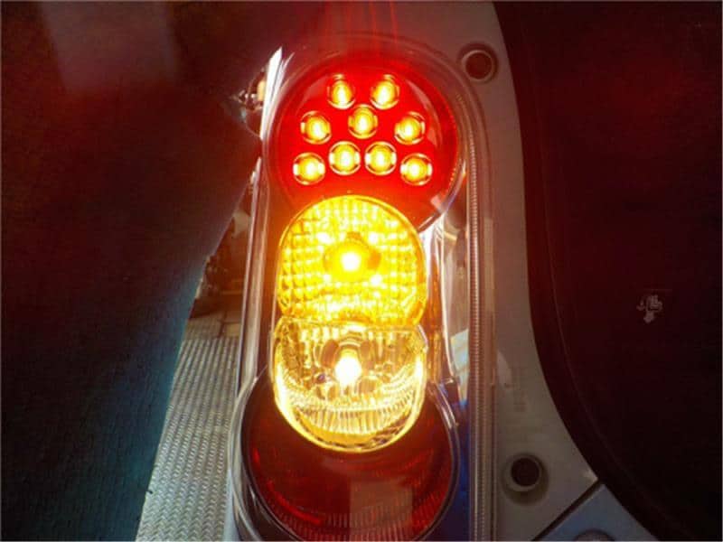 Used]Left Tail Light DAIHATSU Mira cocoa 2012 DBA-L675S 81560B2480
