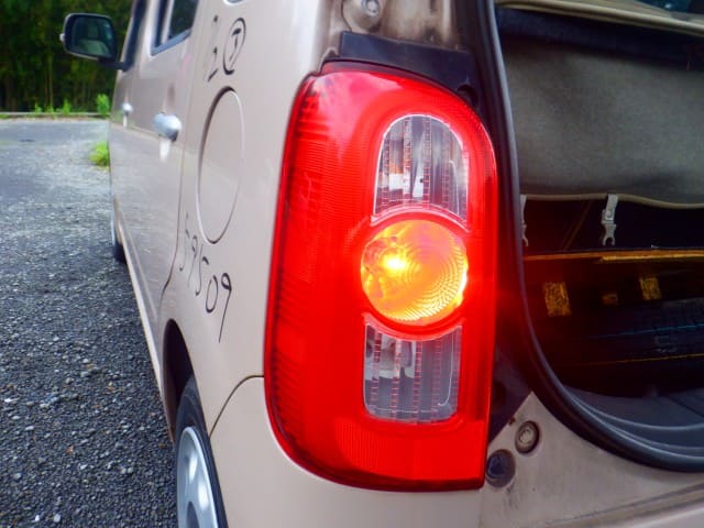 Used]Left Tail Light DAIHATSU Mira cocoa 2009 DBA-L675S 81560B2300