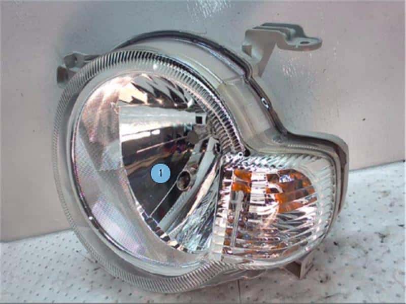Used]Left Headlight DAIHATSU Mira cocoa 2010 DBA-L675S 81150B2520