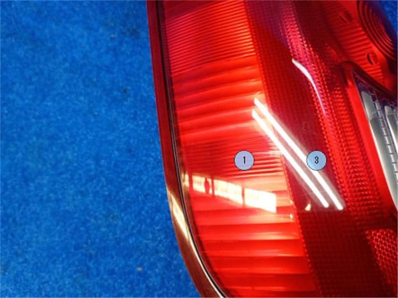 Used]Left Tail Light DAIHATSU Mira cocoa 2011 DBA-L675S 81560B2300
